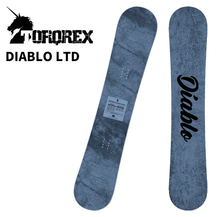 楽天市場】TORQREX トルクレックス スノーボード 板 DIABLO LTD