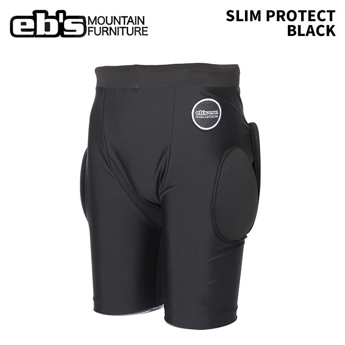 eb's エビス SLIM PROTECT BLACK スリムプロテクト プロテクターボトムス 25-26モデル|F.JANCK 店