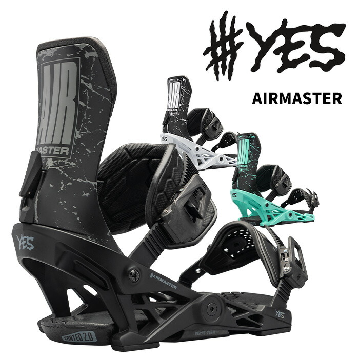 【ほぼ新品】24-25 YES/AIR MASTER/ビンディング/Mサイズ 楽天市場】YES イエス スノーボード ビンディング AIRMASTER 24