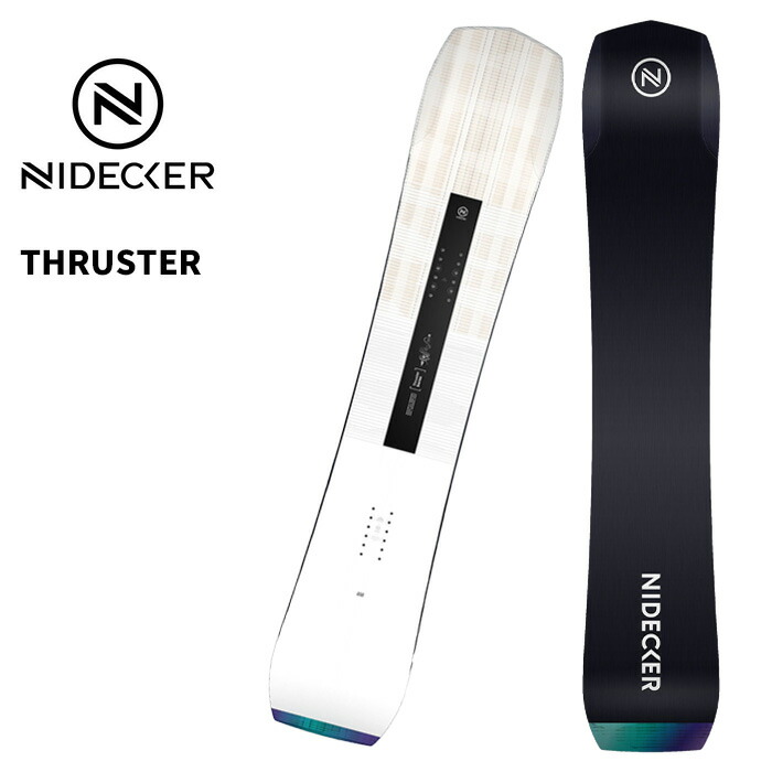 NIDECKER Thruster 153cm 23-24モデル Nidecker Thruster 2023-2024 Snowboard Review |