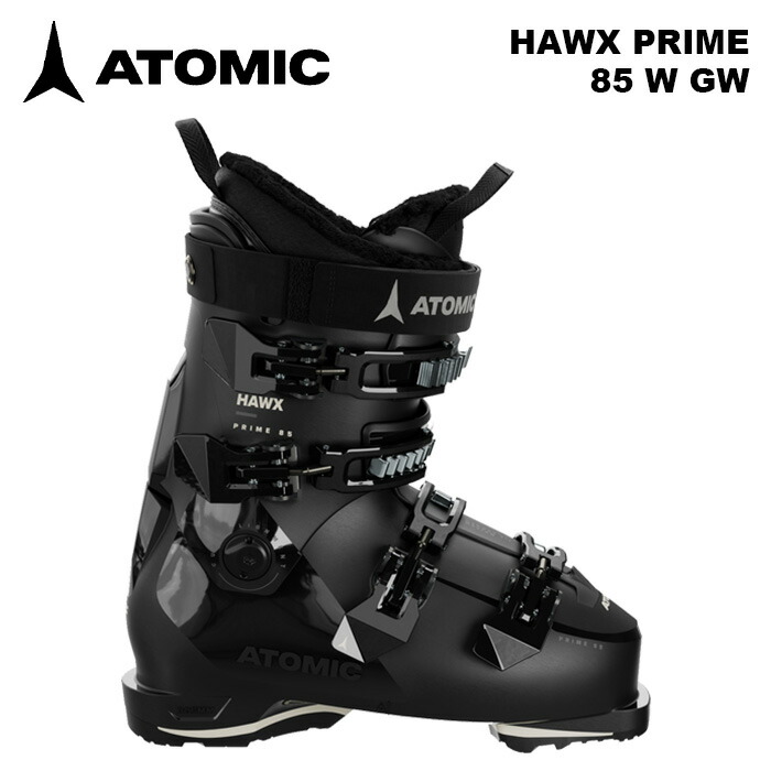 4回のみ　ATOMIC HawxPrime 85 24~24.5㎝　スキーブーツ ATOMIC アトミック スキーブーツ HAWX PRIME 85 W Black/Silver