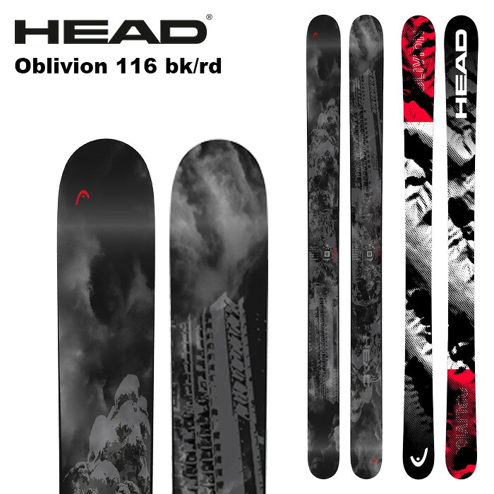 HEAD ヘッド スキー板 OBLIVION 116 板単品 24-25 モデル|F.JANCK 店