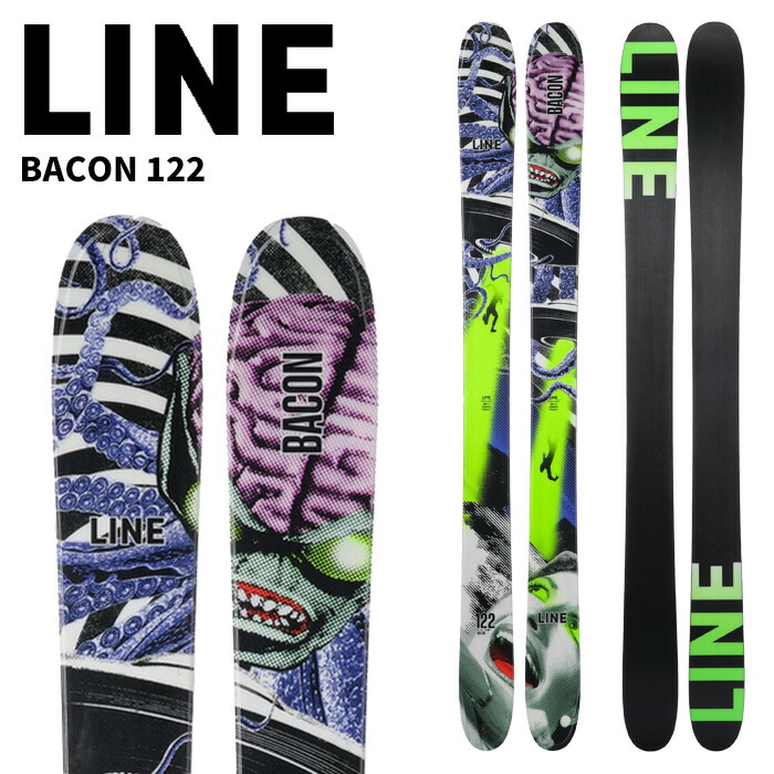 楽天市場】LINE ライン スキー板 SAKANA 板単品 24-25 モデル