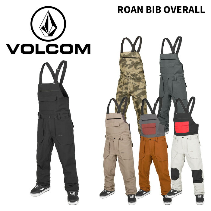 VOLCOM ROAN BIB 24-25黒　 Lサイズ Volcom Roan Bib 2025 - Alpine Ski Shop