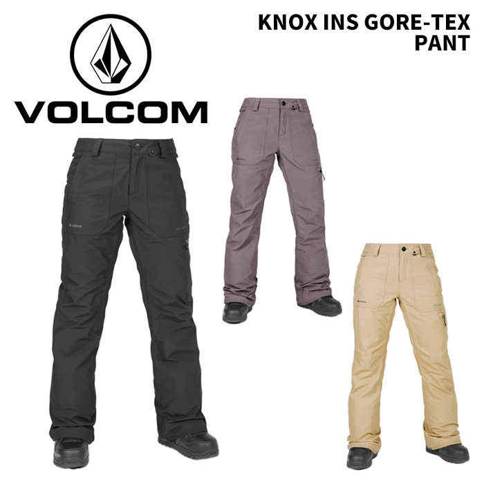 VOLCOM ボルコム ウェア KNOX INS GORE-TEX PANT 24-25(2025)モデル レディース パンツ