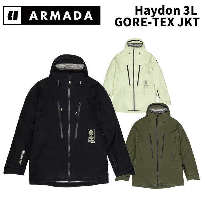 ARMADA アルマダ 御召しもの Haydon 3L GORE-TEX JKT 24-25(2025)真似形 上衣