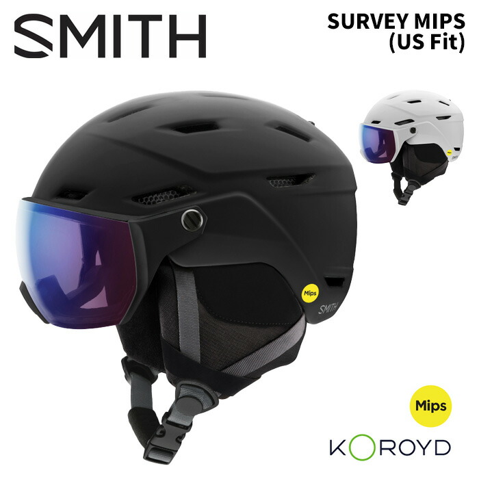 SMITH スミス ヘルメット SURVEY MIPS (US Fit) 25-26モデル｜F.JANCK　店