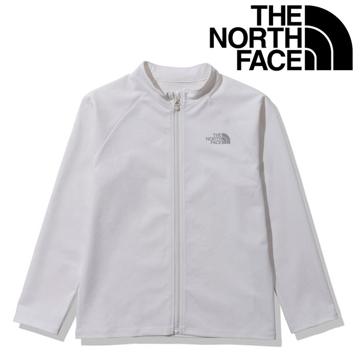 子供用　THE NORTH FACE【L/S Sunshade Full Zip Jacket】NTJ12340_OW　ノースフェイス　ラッシュガード　長袖ジップ