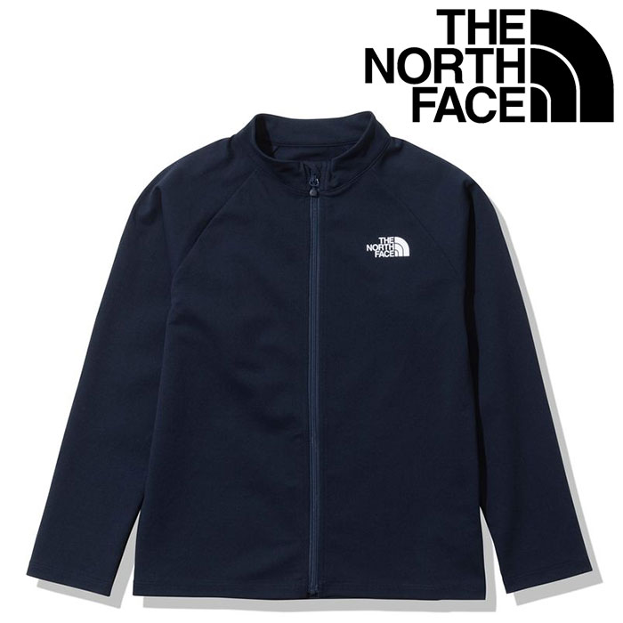 子供用　THE NORTH FACE【L/S Sunshade Full Zip Jacket】NTJ12340_UN　ノースフェイス　ラッシュガード　長袖ジップ