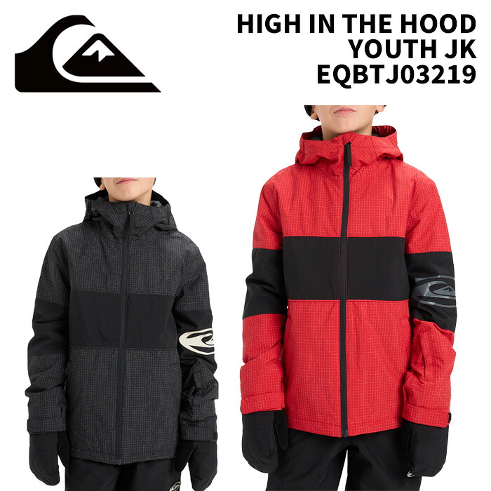 Quiksilver クイックシルバー ウェア HIGH IN THE HOOD YOUTH JK【EQBTJ03219】25-26(2026)モデル ジャケット ジュニア|F.JANCK 店