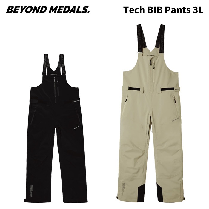 BEYOND MEDALS. ビヨンドメダルズ お召しもの Tech BIB Pants 3L 25-26(2026)青写真 ズボン下