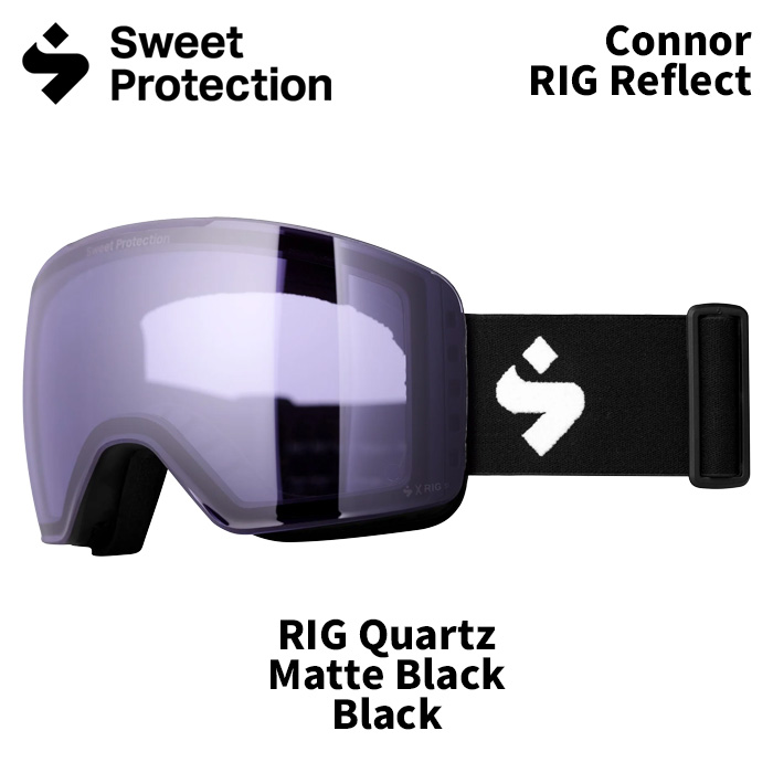 【170101】SWEET PROTECTION スウィートプロテクション ゴーグル Connor RIG Reflect/RIG Quartz/MatteBlack/Black 25-26青写真