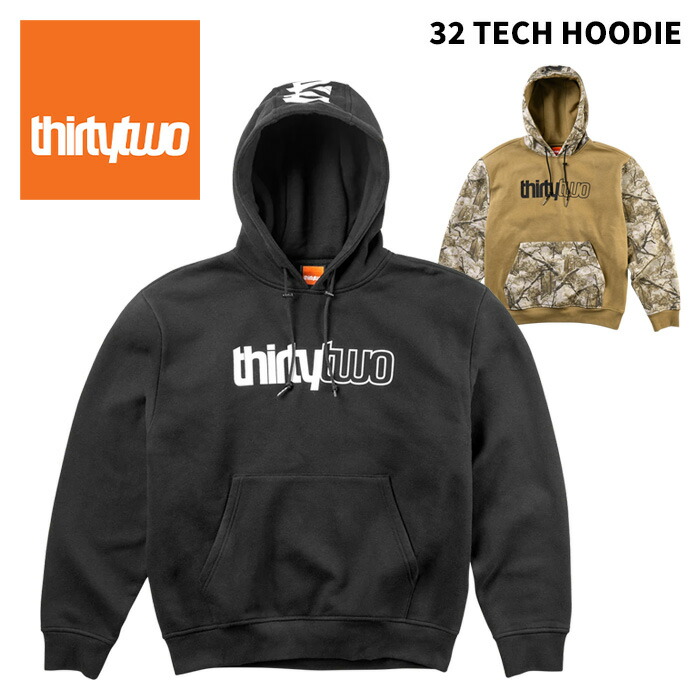 THIRTYTWO サーティーツー 御召しもの 32 TECH HOODIE 25-26模範例 パーカー フーディー