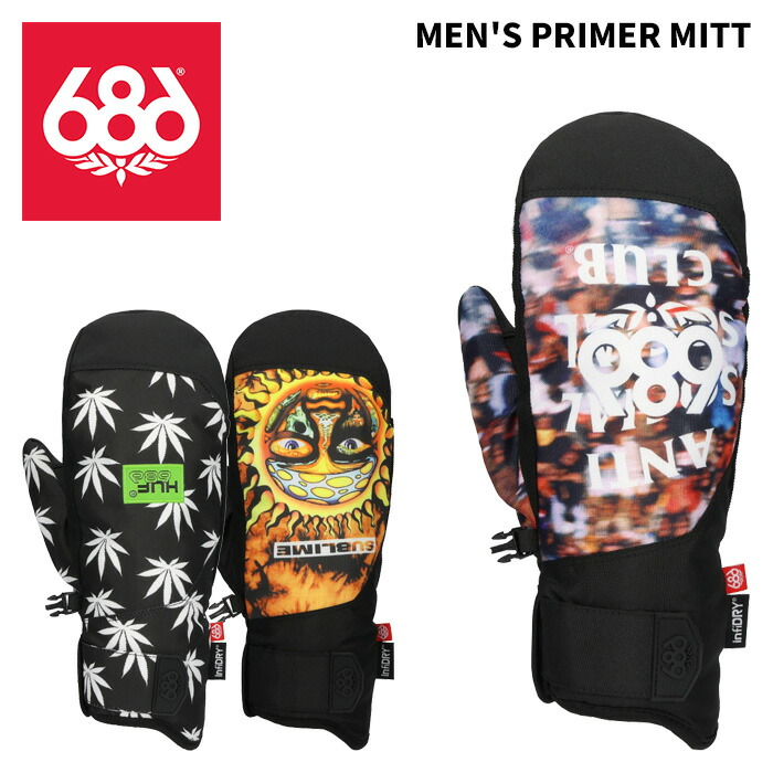 686 シックスエイトシックス グローブ MEN'S PRIMER MITT 25-26モデル
