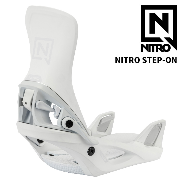 女性用 NITRO ナイトロ スノーボード ビンディング NITRO STEP-ON 25-26 モデル レディース