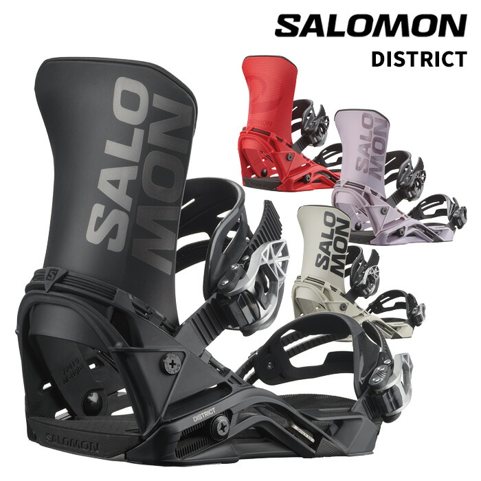 SALOMON サロモン スノーボード ビンディング DISTRICT 25-26 モデル