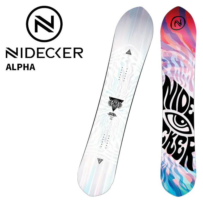 楽天市場】NIDECKER ナイデッカー スノーボード 板 ALPHA 25-26 モデル