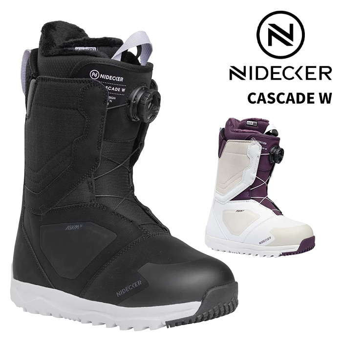 NIDECKER ナイデッカー スノーボード ブーツ CASCADE W 25-26 モデル レディース