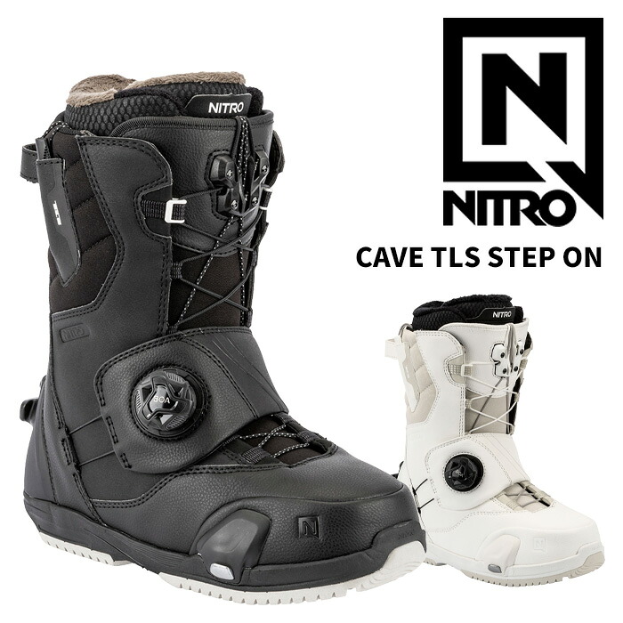 NITRO ナイトロ スノーボード ブーツ CAVE TLS STEP ON 25-26真似形 レディース