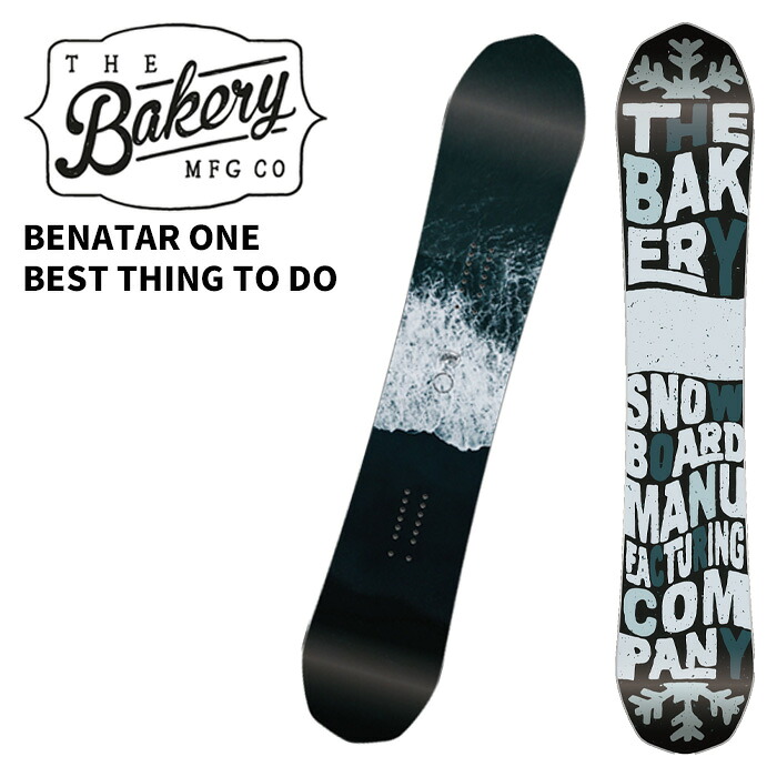 THE BAKERY ザ ベーカリー スノーボード 板 BENATAR ONE BEST THING TO DO 25-26 モデル