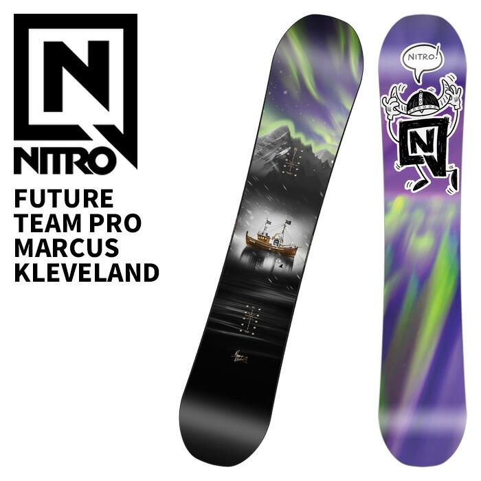 楽天市場】NITRO ナイトロ スノーボード 板 TEAM PRO × MARCUS
