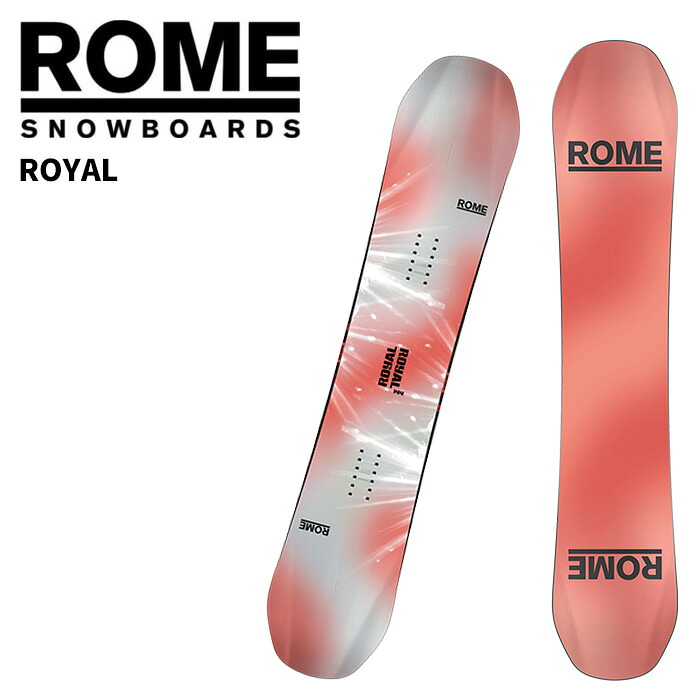 ROME ローム スノーボード 板 ROYAL 25-26 モデル レディース