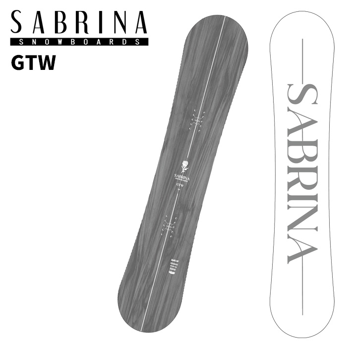 23-24 SABRINA サブリナ スノーボード 板 グラトリ GTW 楽天市場】35%off ラスト1本 143cm 送料無料 スノー ボード 板