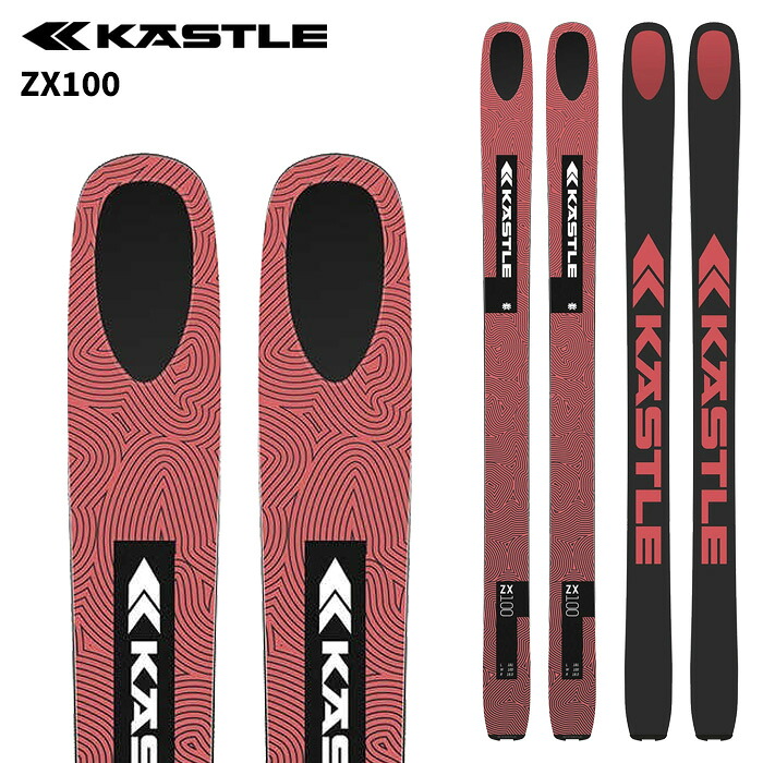 KASTLE ケスレ スキー板 ZX100 板単品 25-26 モデル