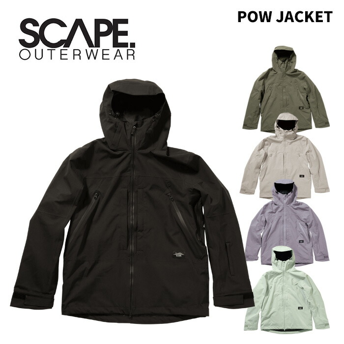 SCAPE エスケープ ウェア POW JACKET 25-26(2026)モデル ジャケット