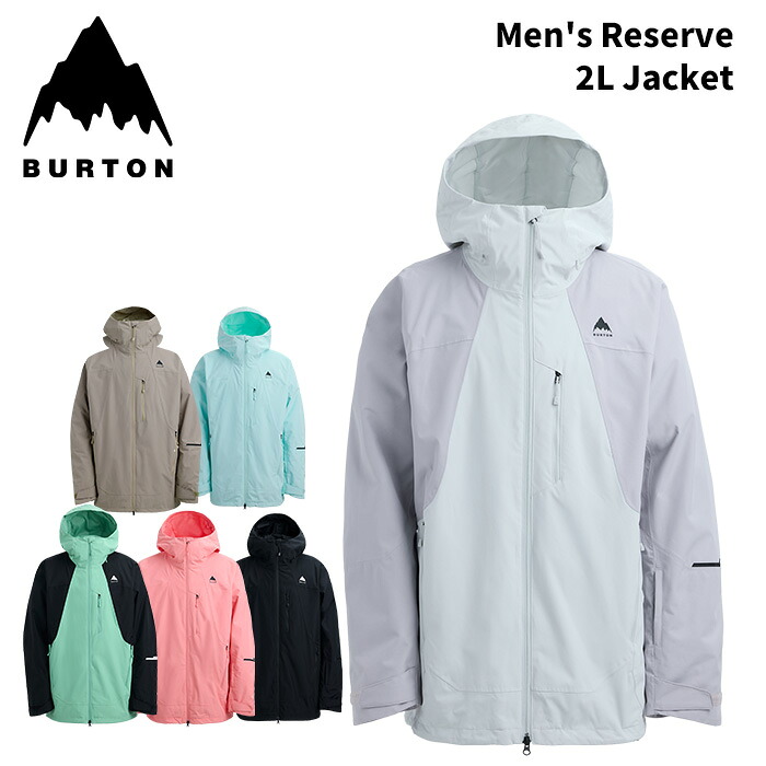 BURTON バートン 御召しもの Men\u0027s Reserve 2L Jacket 25-26(2026)模範例 上衣