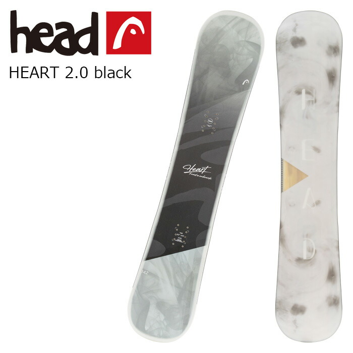 HEAD 頭顱 スノーボード 板 HEART 2.0 black 25-26 ひな形