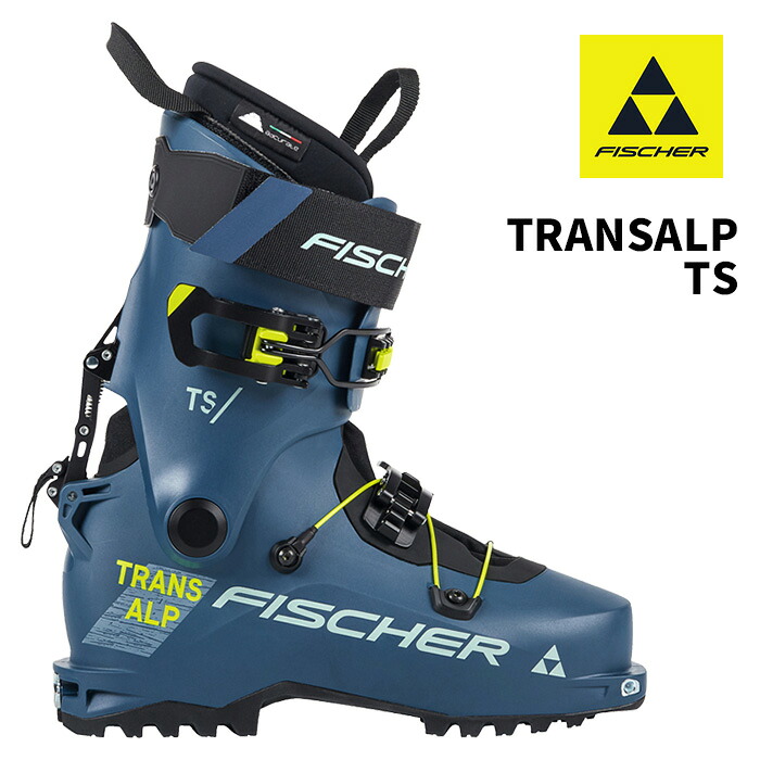 FISCHER フィッシャー スキーの板ブーツ TRANSALP TS PETROL 26-27真似形