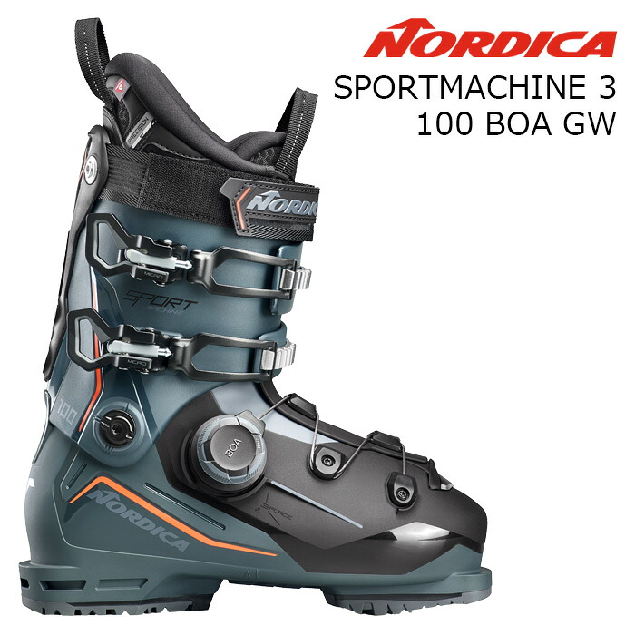 NORDICA ノルディカ スキーブーツ SPORTMACHINE 3 100 BOA GW 26-27モデル｜F.JANCK　店