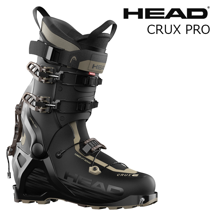 HEAD 上端 スキーの板ブーツ CRUX PRO BLACK 26-27ひな型