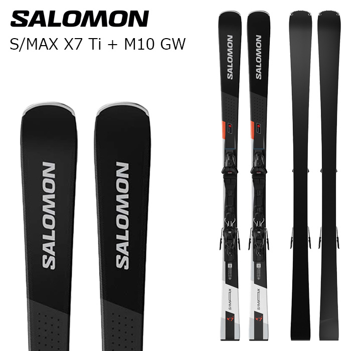 SALOMON サロモン スキーの板板 S/MAX X7 HT + M10 GW ビンディング仕掛ける 26-27模範例