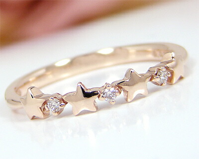 KUMIKYOKU k10 YG ダイヤモンド ピンキーリング　5号 K10ダイヤモンドピンキーリング｜ピンキーリング｜ノジェス 公式