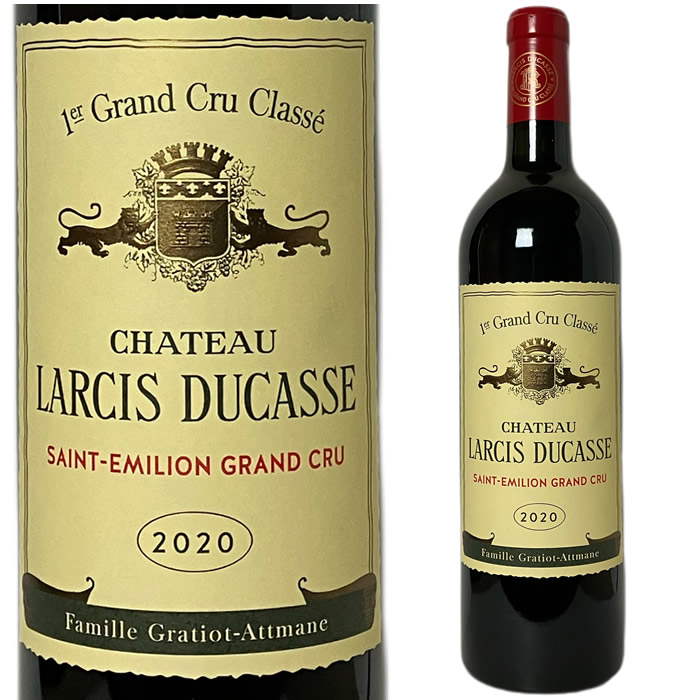 [2020] シャトー・ラルシ・デュカス [Chateau Larcis Ducasse] ( フランス ボルドー サンテミリオン ) ワイン 赤ワイン
