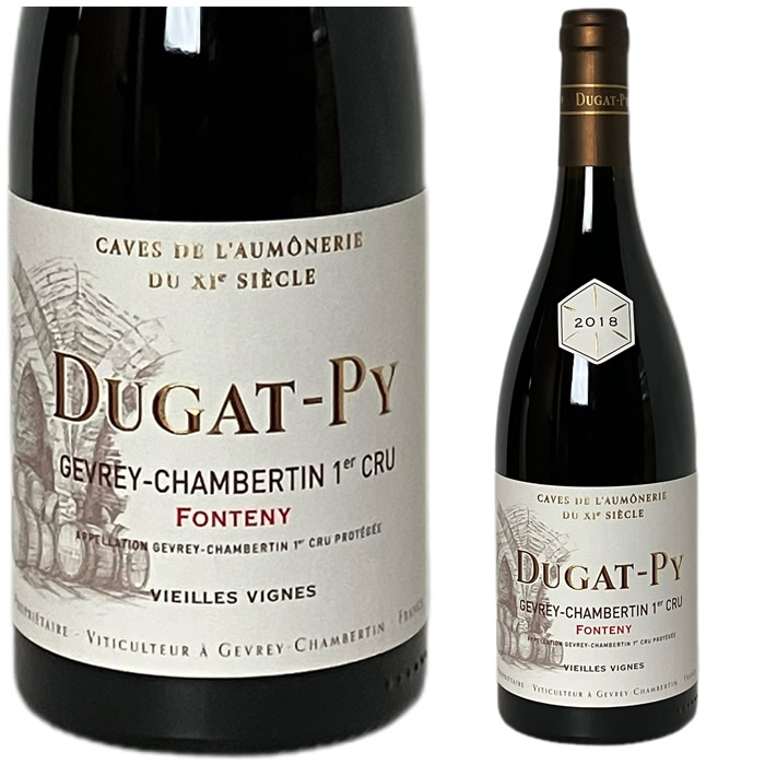 [2018] ジュヴレ・シャンベルタン 1er・cruレ・フォントニ V・V デュガ・ピィ [Gevrey-Chambertin 1er Cru Fonteny Vieilles Vignes Dugat Py] フランス ブルゴーニュ｜FJワインセラー