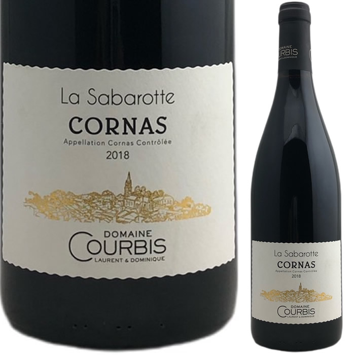 ［2018］コルナス ラ・サバロット　ドメーヌ・クルビス[Cornas La Sabarotte Domaine Courbis]