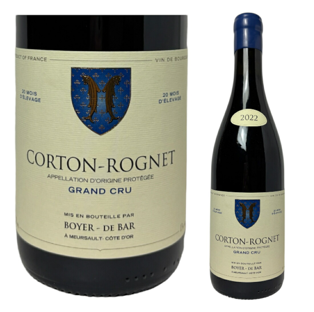 [2022] コルトン ロニェ 　ボワイエ・ド・バール [Corton-Rognet Grand Cru Boyer de Bar]