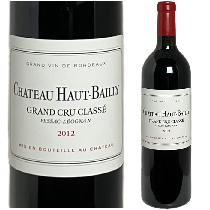 [2012] シャトー・オー・バイイ [Chateau Haut Bailly]　AOCペサック・レオニャン （ フランス ボルドー ） ワイン 赤ワイン