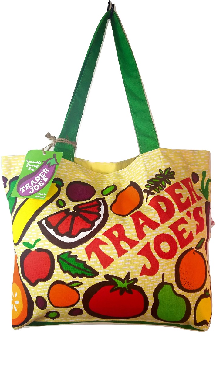 楽天市場 トレダージョーズ Trader Joes バッグ トートバッグ エコバッグ トレーダージョーズ 軽い かわいい 安い エコトートバッグ お買い物バッグ 折りたたみ マイバッグ レジ袋 柄 布 マザーズバッグ 野菜柄バッグ ベジタブル トレジョ 海外セレブ 送料無料 即納