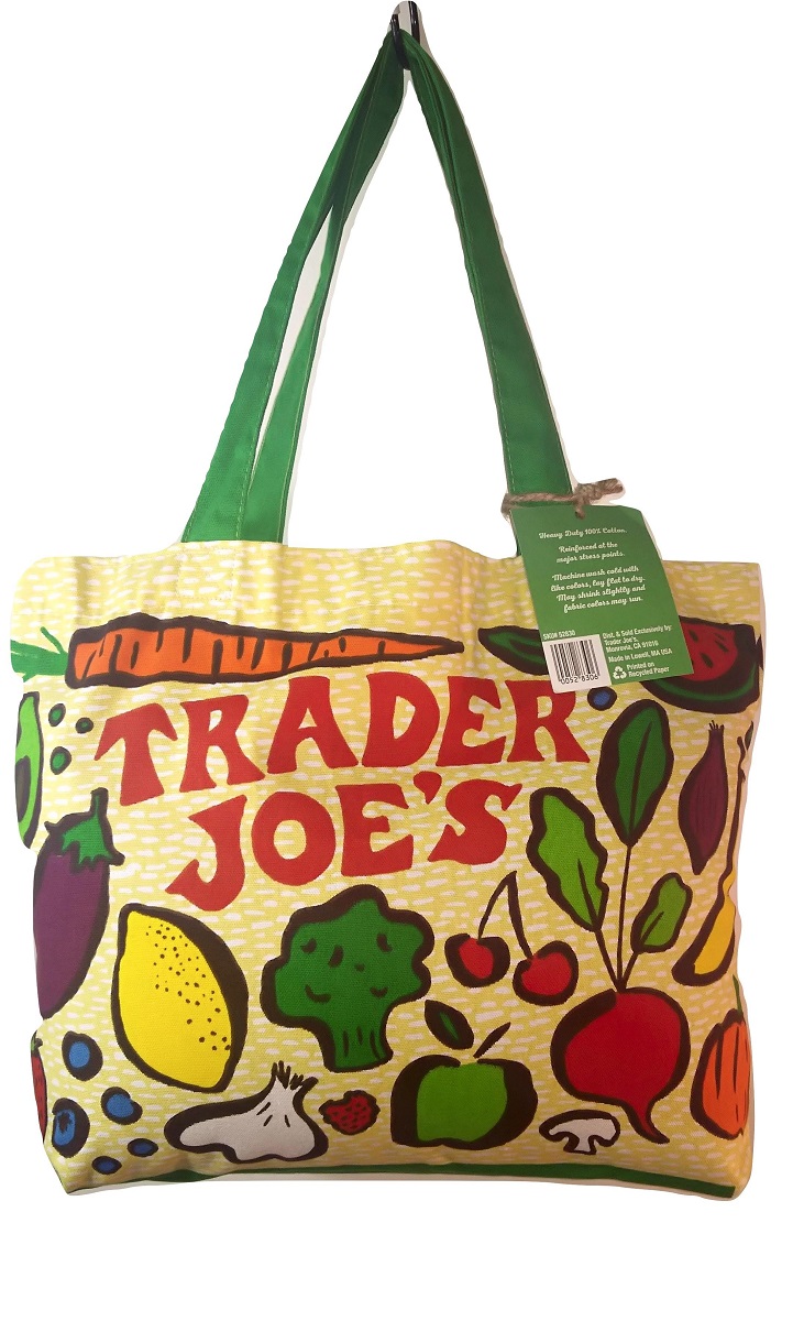 楽天市場 トレダージョーズ Trader Joes バッグ トートバッグ エコバッグ トレーダージョーズ 軽い かわいい 安い エコトートバッグ お買い物バッグ 折りたたみ マイバッグ レジ袋 柄 布 マザーズバッグ 野菜柄バッグ ベジタブル トレジョ 海外セレブ 送料無料 即納