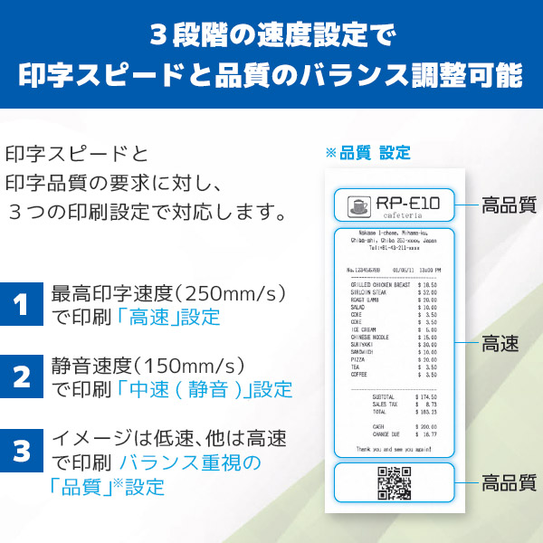 スマレジ対応 RP-F10 セイコーインスツル SII レシートプリンター