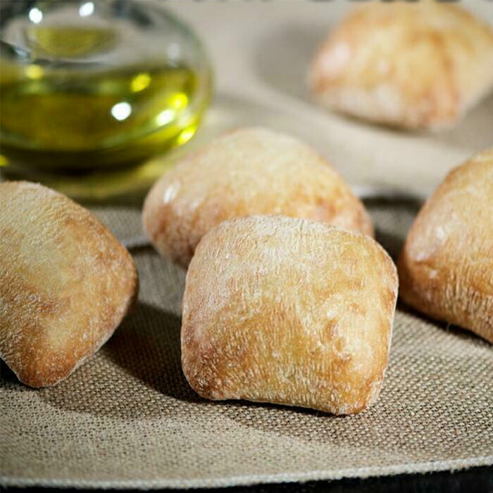 【楽天市場】costco コストコ メニセズ チェバッタロール 20入りパック 4個x5袋 MENISSEZ CIABATTA ROLLS 半