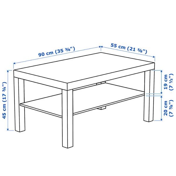 コーヒーテーブル Lack ラック センターテーブル 90x55 Cm リビングルーム 寝室 ベッドルーム 机 デスク シンプル おしゃれ 北欧 かわいい 木製 カフェ ソファ 収納付き Ikea イケア ホワイト 白 ベッド サイドテーブル septicin Com