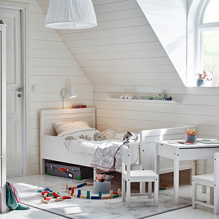 楽天市場 Ikea イケア Sundvik スンドヴィーク 伸長式ベッドフレーム すのこ 組み合わせ セット コンパクト 子供用 子ども用 キッズ サイズ変更可能 シンプル かわいい 暮らしのセレクトショップ Flaack