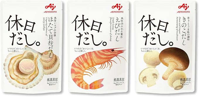 楽天市場】味の素 休日だし。えびだし 顆粒(6g×7本) : 楽天24