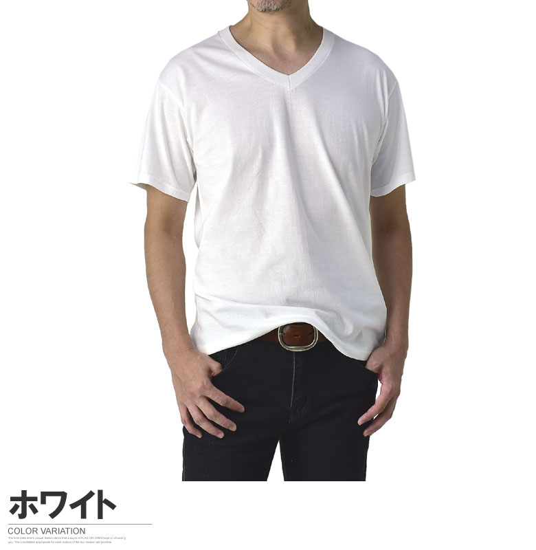 福袋セール】 インナーTシャツ メンズ 綿100% 無地３枚組 丸首半袖 肌着