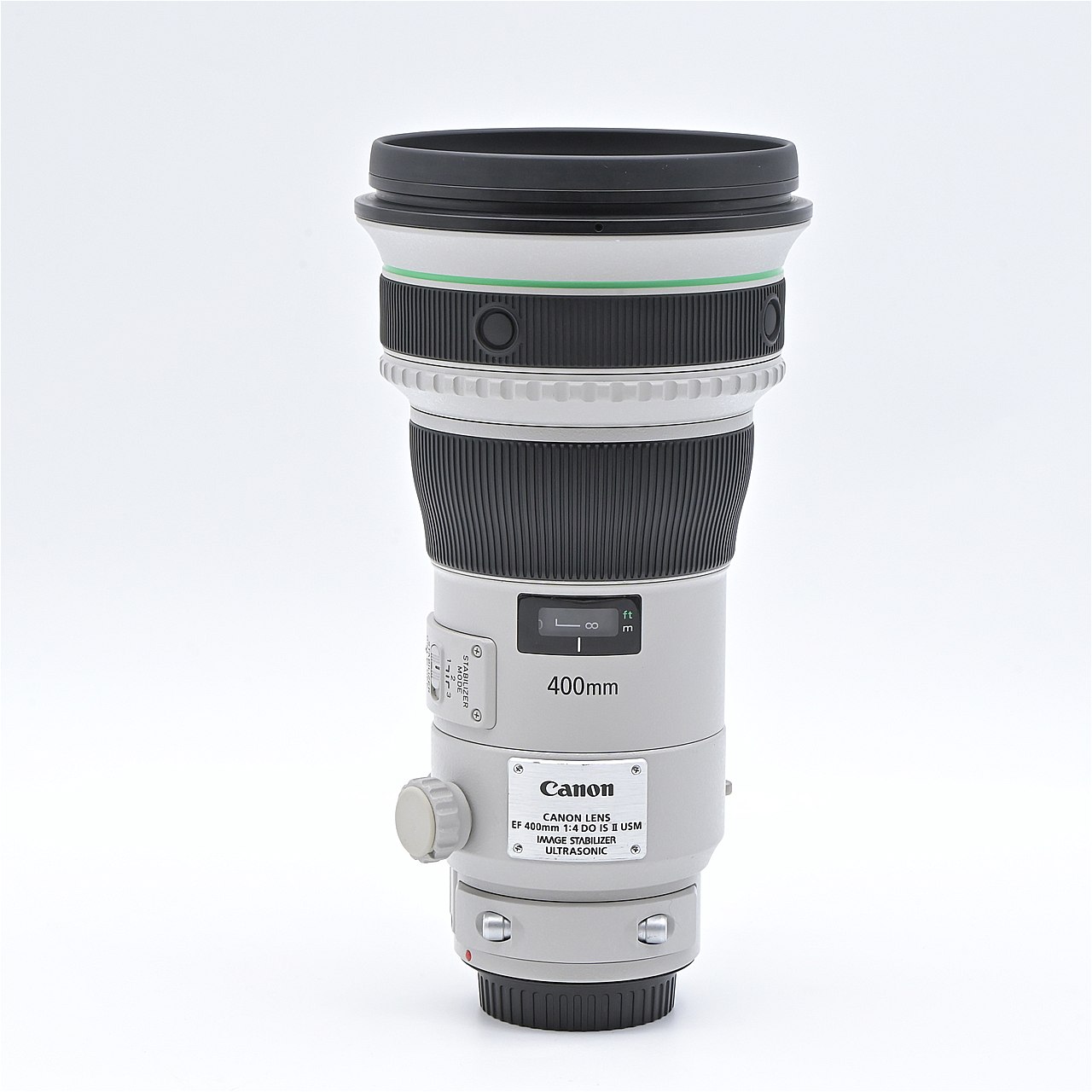 Canon キヤノン EF400粍 F4 DO IS II USM 取り替えっこ水晶体【中古】